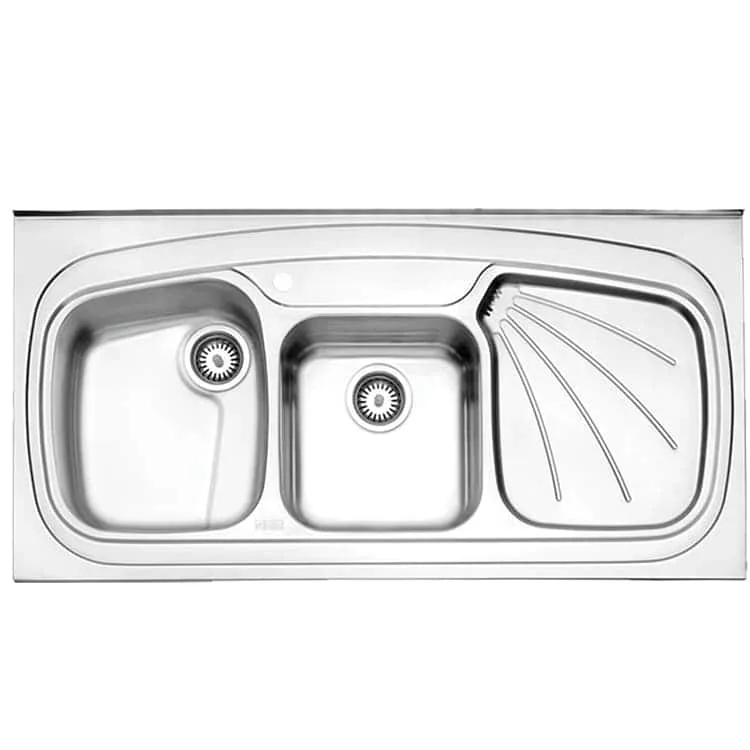 estilealborze-sink-614-r سینک استیل البرز 614/60 روکار در شیراز تجهیزات امین