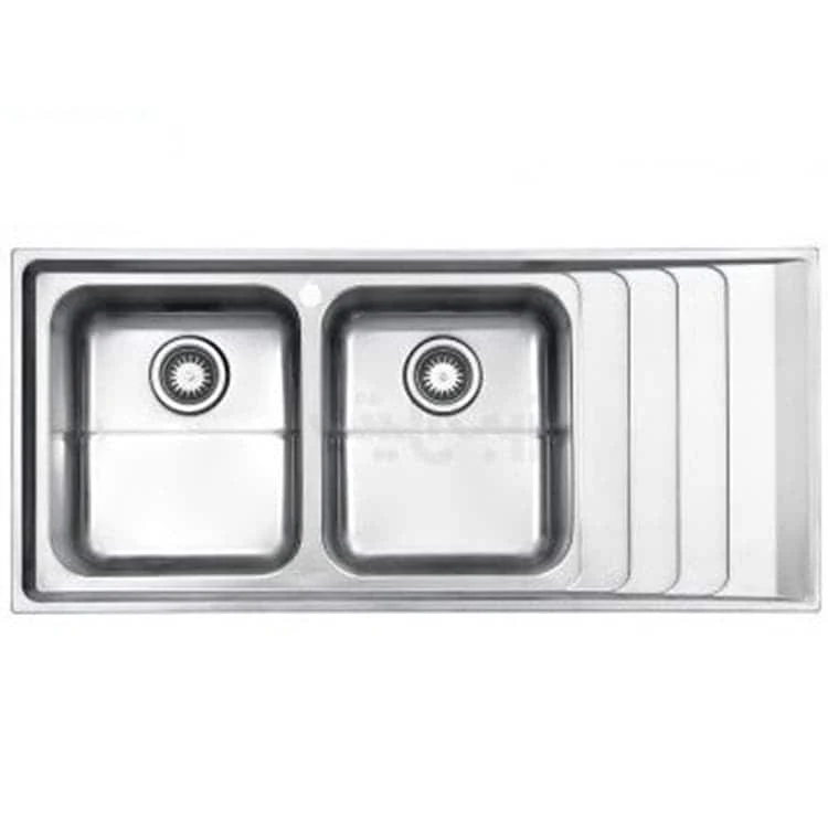estilealborze-sink-734-r نمایندگی سینک-توکار-استیل-البرز-کد-734-50 شیراز