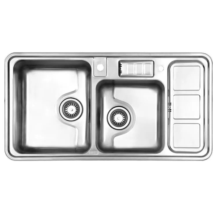 estilealborze-sink-813-r سینک-توکار-استیل-البرز-کد-813-50نمایندگی شیراز