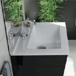 روشویی روکابینتی گلسار مدل فلورا 60