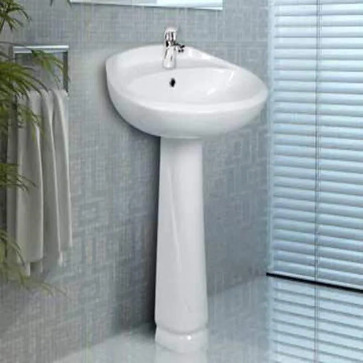 golsar-roshoei-payedar-golrange-60 روشویی پایه دار گلسار مدل گلرنگ 60 - Image 1