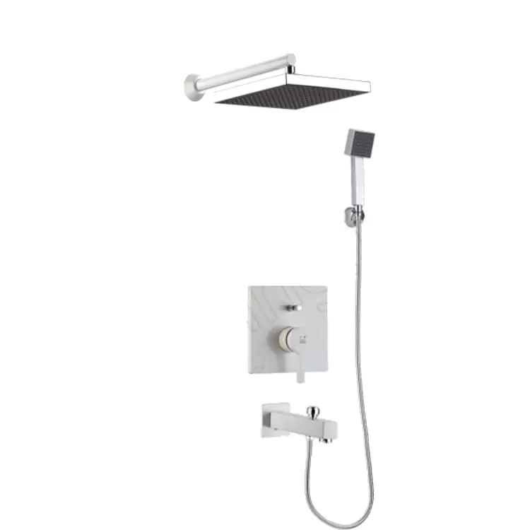 kwc-builtin-bathroom-ava-w متعلقات حمام توکار KWC مدل آوا سفید تیپ 4 - Image 1