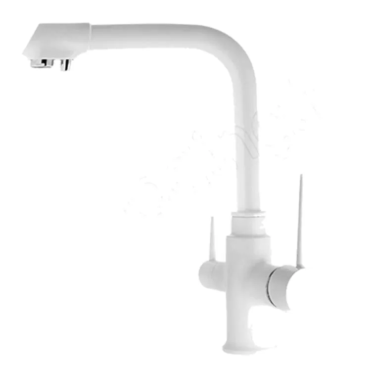 alborzroze-kitchen-negin-2m-w شیر ظرفشویی دو منظوره البرز روز مدل نگین سفید - Image 1