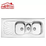 سینک روکار استیل البرز کد 530/60