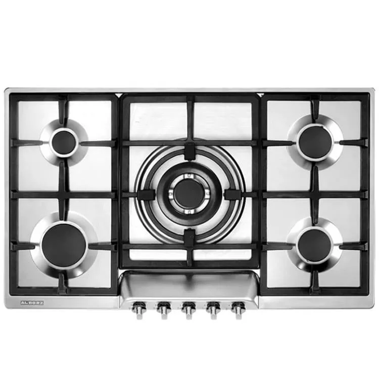 estilealborze-gas-S5907 گاز رومیزی پنج شعله استیل البرز S5907 نمایندگی استیل البرز شیراز