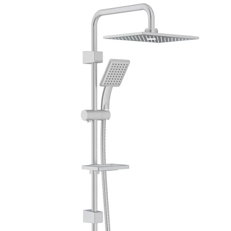 shoder-shower-elma-km علم دوش شودر مدل الما کروم مات - Image 1