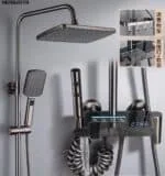 دوش حمام پیانویی دارای مانیتور led