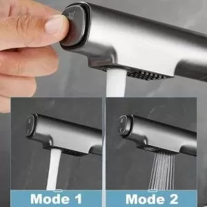 شیر روشویی شاوری دارای نمایشگر دمای آب