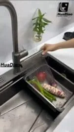 شیر ظرفشویی ابشاری شاوری چرخشی