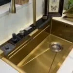 سینک پیانویی 5 کلید طلایی لانه زنبوری