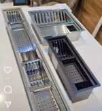 آبچکان توکار کابینت آبچکان توکار بالای سینک