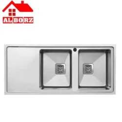 سینک استیل البرز 952 توکار در نمایندگی شیراز