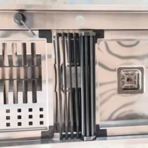 سینک بنتو C90 استیل دارای ابچکان تئکار در نمایندگی شیراز تجهیزات امین
