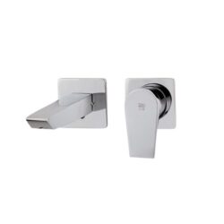 متعلقات روشویی توکار ورونا کروم KWC | نمایندگی رسمی KWC شیراز دستگیره و پنل روشویی توکار ورونا کروم KWC